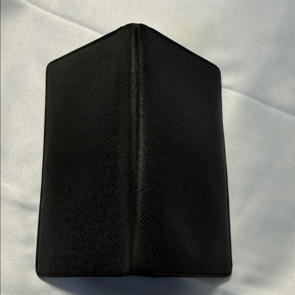 Pre-Loved Louis Vuitton Brazza Wallet in Black Leather - Picture 5 of 6